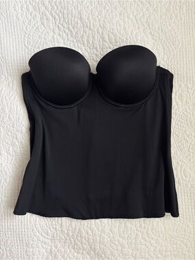 Vintage Sleek Seamless Strapless Boned Corset Top